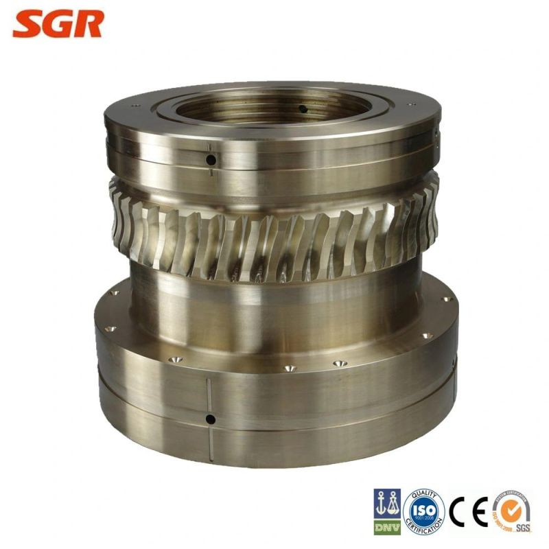 Cast Iron Reducer Double Enveloping Worm Gearbox Transmission with Input Shaft