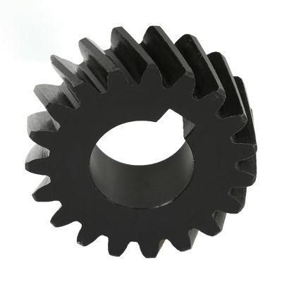 Self Lubricattion Nylon Helical Gears Custom CNC Machining Small Pinion Helical Plastic Gear