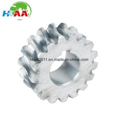 Customized Steel 17 Teeth Worm Wheel Gear used for meat grinder