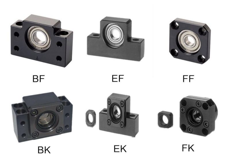 End Support Bk15/Bf15 C7 Precision Sfu2005 Ball Screw with Nut Toco