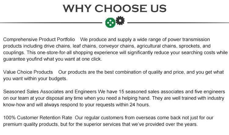 Standard Roller Chain Sprockets Gears