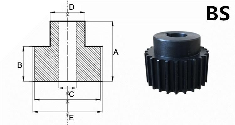 High Quality Synchronous Wheel Tooth Timing Belt Pulley for Timing Belt T16