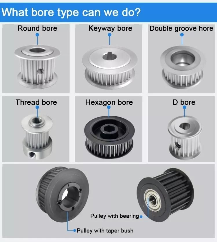 OEM Custom High Precision Timing Pulley