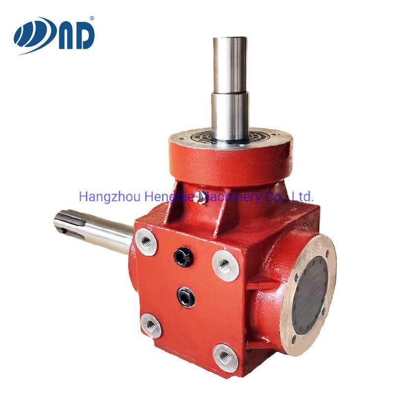 Agriculture Tractor Machinery Parts 90 Degree Angle Pto Garden Machine Gearbox