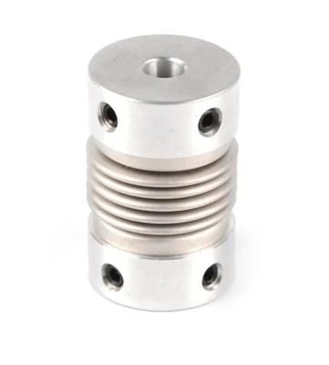 Aluminum Alloy Bellows Setscrew Coupling Gr-55X57