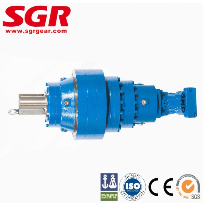 Torque Arm Mounted in Line Planetary Gearbox Speed Reducer 