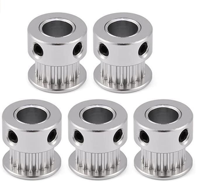 Gt2 Timing Pulley 30 36 40 48 60 Tooth Wheel Bore 5mm 8mm Aluminum Gear Teeth Width 6mm for 3D Printer