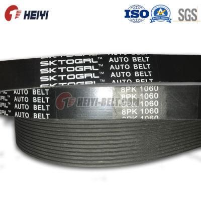 Genuine Quality Car Spare Parts Poly V Belt for Wagon, Trucks, Car