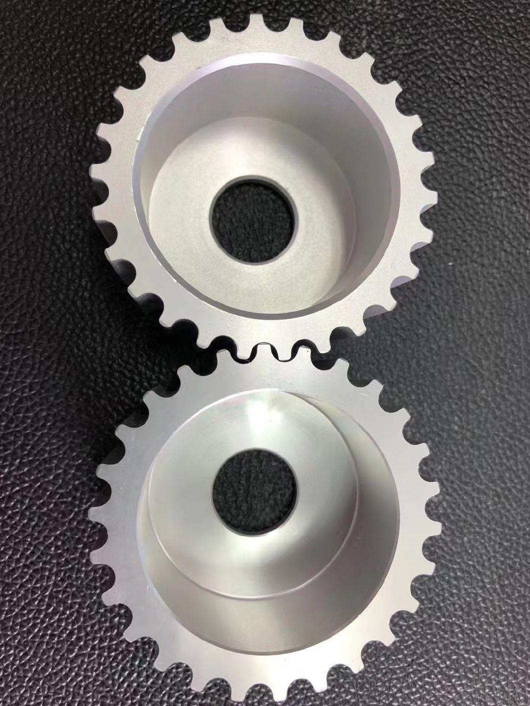 OEM Quality Precision CNC Machining XL 40tooth 10mm Width 15mm Bore Transmission Aluminum Pulley