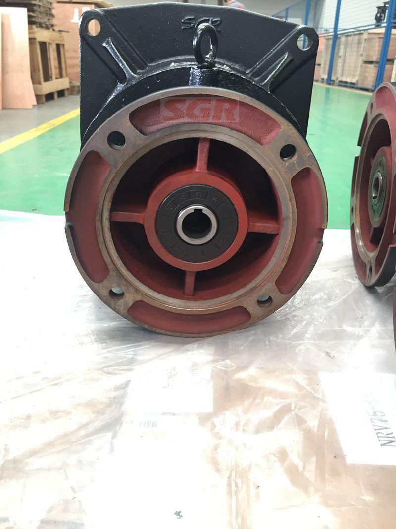 Inline Shaft with Flange Helical Speed Reducer