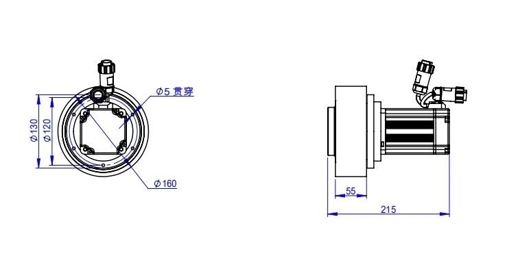 750W 48V Sero Motor Wheel with Planetary Gearbox (TZDL-750-PT)