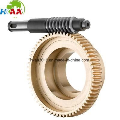 China Brass Machined Worm Gears with Wheel Gear Manufacturer