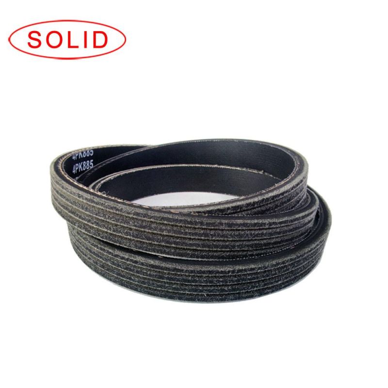 Heavy Duty Serpentine Belt, Industry Number 6pk1575, 62.67 in Outside Length, 0.82 in Top Width