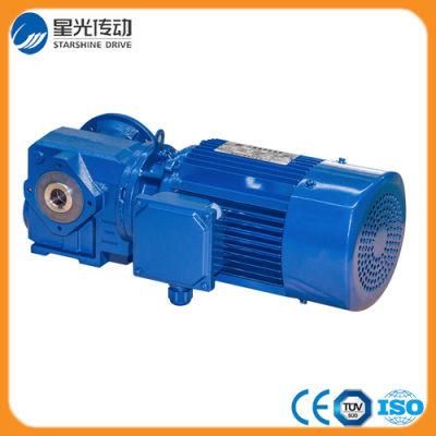 Helical Worm Gearmotor S Series Speed Change Device