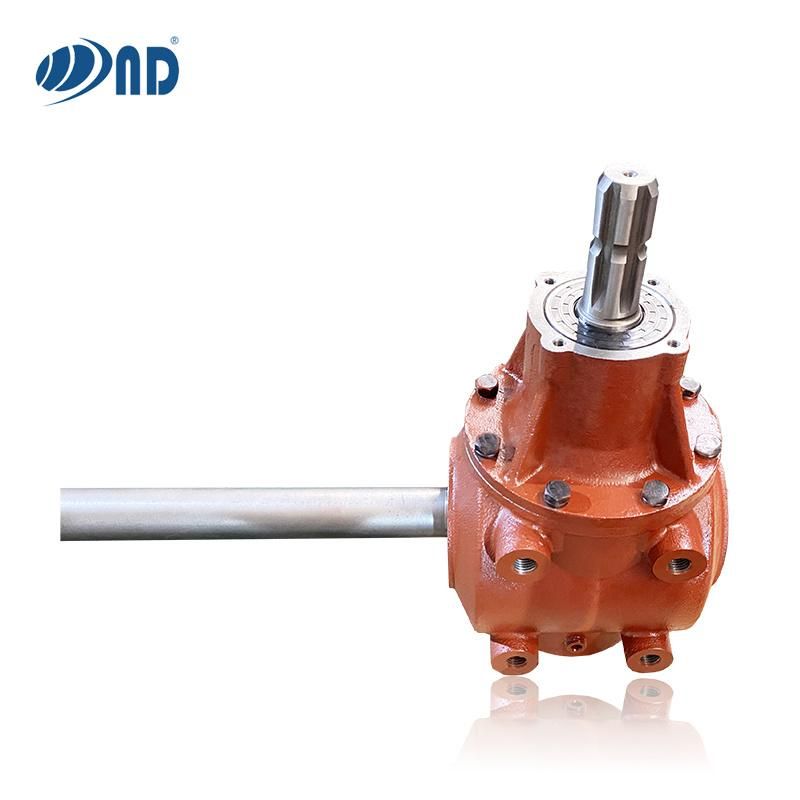 High Quality ND Extension Shaft Gearbox Power Transmission Worm Agricultural Gearbox Suppliers