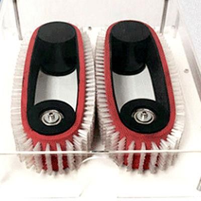 Replaceable Nylon Drive Cleaning Brush Motorized Conveyor Belt Brush Cleaner