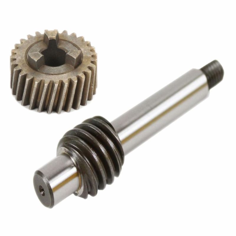 CNC Machining/Milling/Hobbing/Turning Industrial Components Worm Shaft Gear for Auto Part