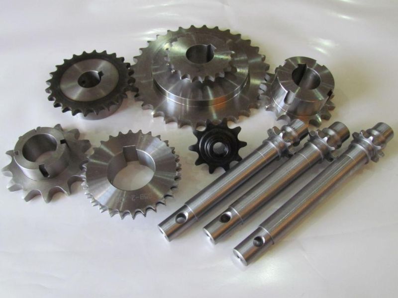 Transmission Parts DIN/ANSI/JIS Standard Double Chain Sprocket and Idler Sprocket