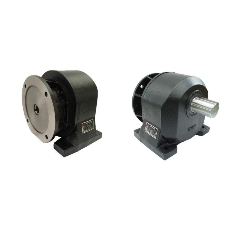 Foot Mounted Helical Geared Motor with Input Adapter