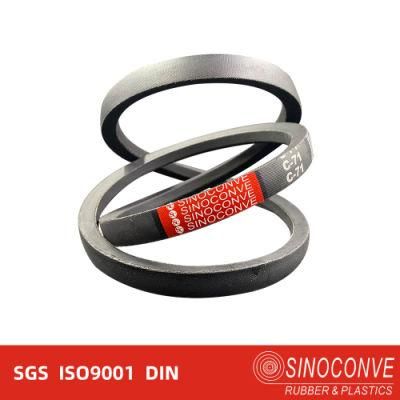 Auto Motorcycle Rubber Drive V Belt Transmission Parts for Car