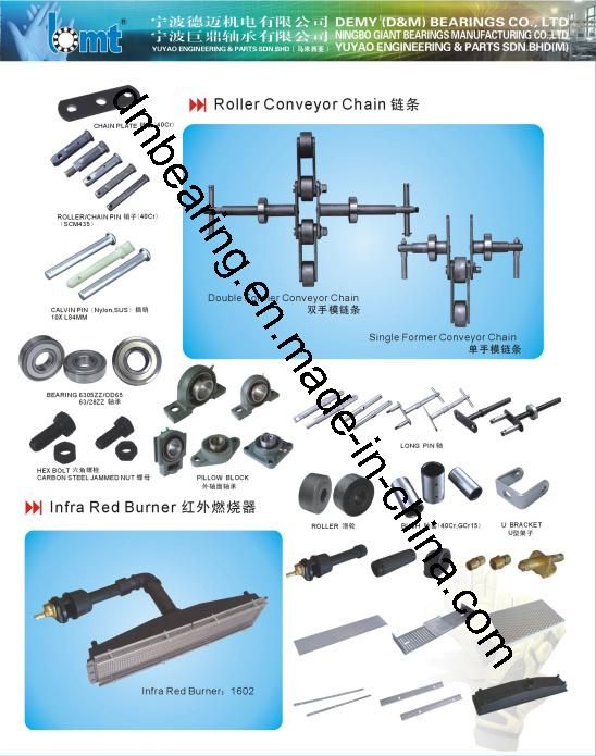 High Quality Single Roller Conveyor Chain for Glove Production