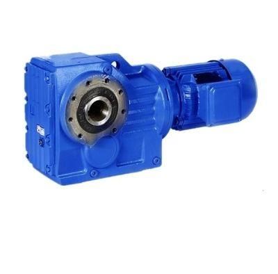 Foot Mounted Output Hollow Shaft Helical-Bevel Gear Motor