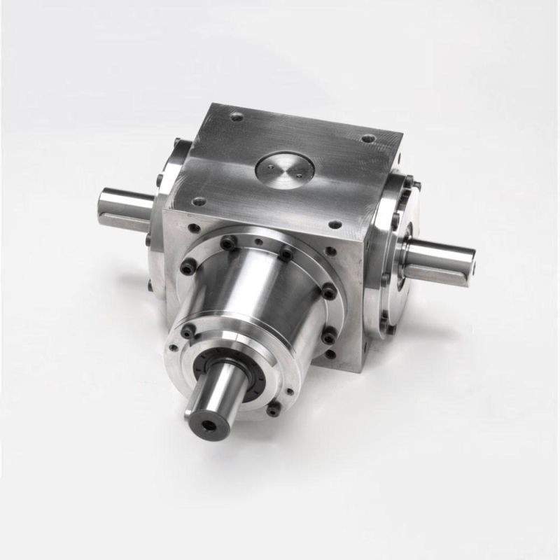 Accessories Unit Reducer Gearbox Machining with Carbon Steel Shaft Manufacturing