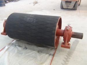 Standard Rubber Magnetic Motorized Head Conveyor Belt Drive Pulley