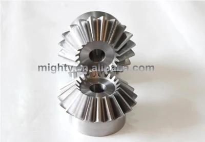 Standard or Custom M1 M2 M3 M4 M5 M6 Spiral Bevel Gear and Spur Gears