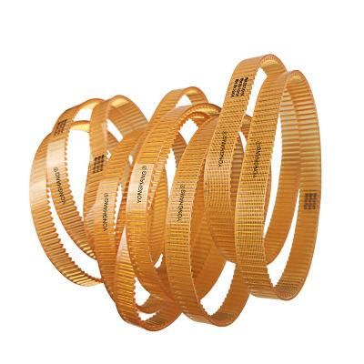 Japan Original Yellow Color PU Material 16*410 Auto Transmission Bando Timing Belts for Inkle Loom