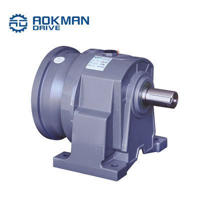 Single Stage G Series Helical Industrial Gearmotor for Conveyor Belt