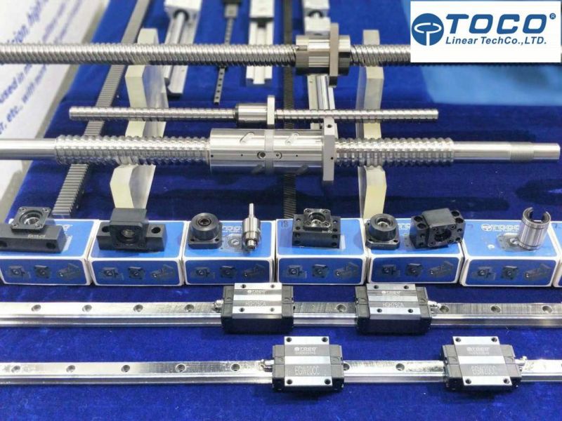 Toco Linear Guide Rail with Block Bearing Carriage