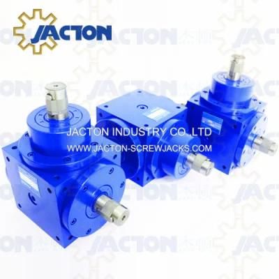 Best Angular Bevel Gear Boxes, 3 Shaft Miter Gear Box, 1 to 1 Right Angle Speed Reducer Price