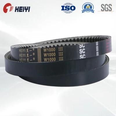 Power Transmission Drive Conveyor Belt Raw Edge Cogged Belts