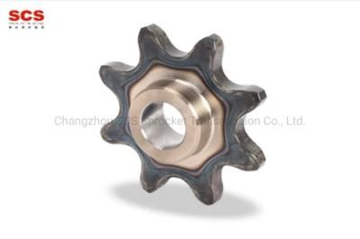 Double Pitch Roller Chain Sprocket with Boss