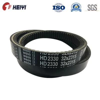 Hot Sale EPDM Rubber Cogged Raw Edge Agricultural V Belt