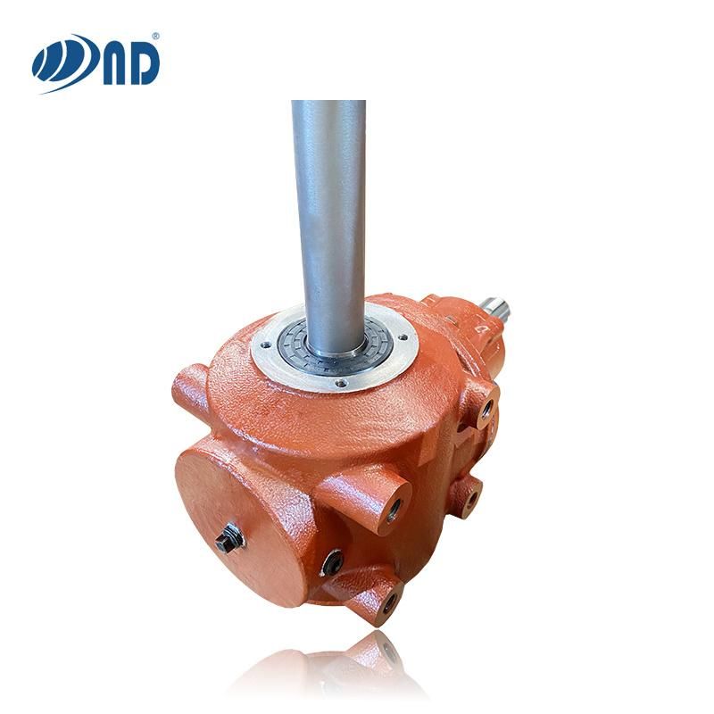 High Quality ND Extension Shaft Gearbox Power Transmission Worm Agricultural Gearbox Suppliers