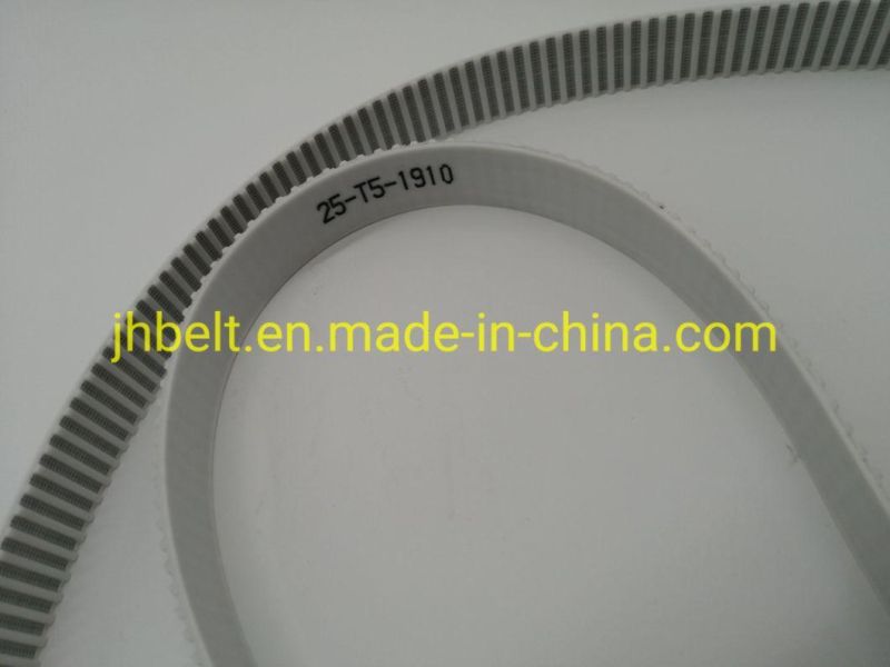 25t5-1910 PU Toothed Belt with Steel Cord