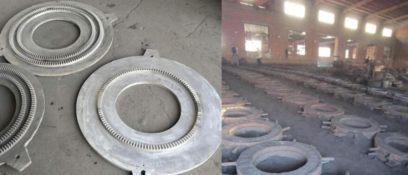 Concrete Mixer Use Iron Casted Crown Gear Ring