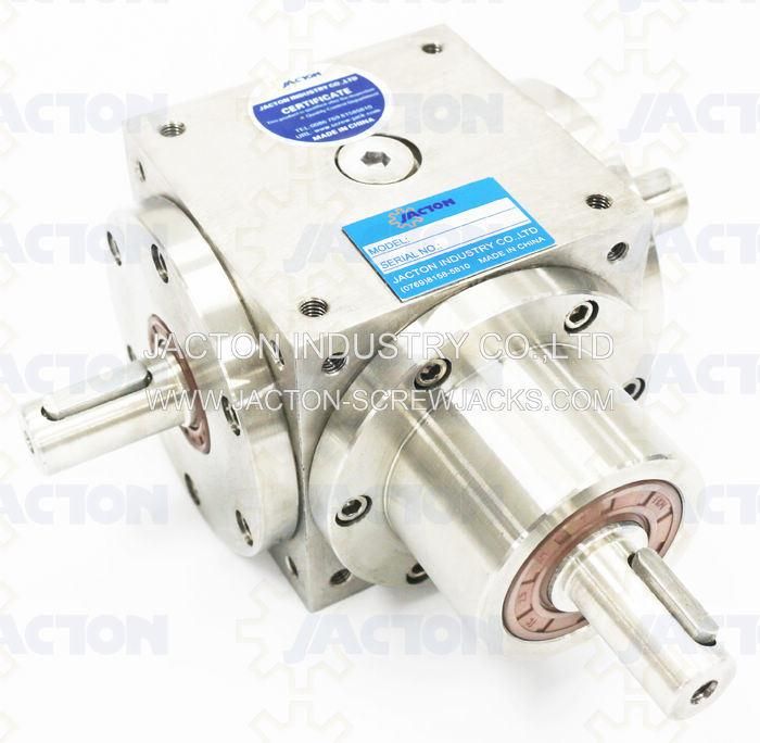 Quality Chinese Jtp210 Corrosion-Resistant Right Angle Spiral Bevel Gearbox Speed Reducer, Compact Stainless Steel T Series Gearbox Manufacturer, Good Price