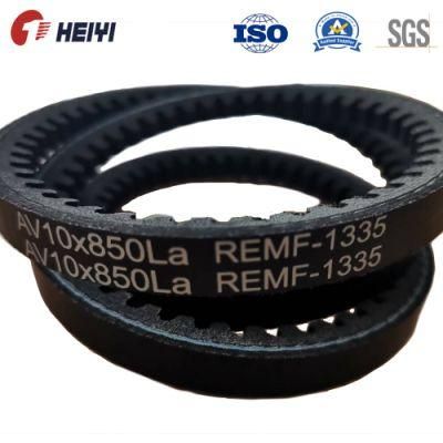 AV10*940la Strong Rubber Cogged V Belts, Toothed Belt