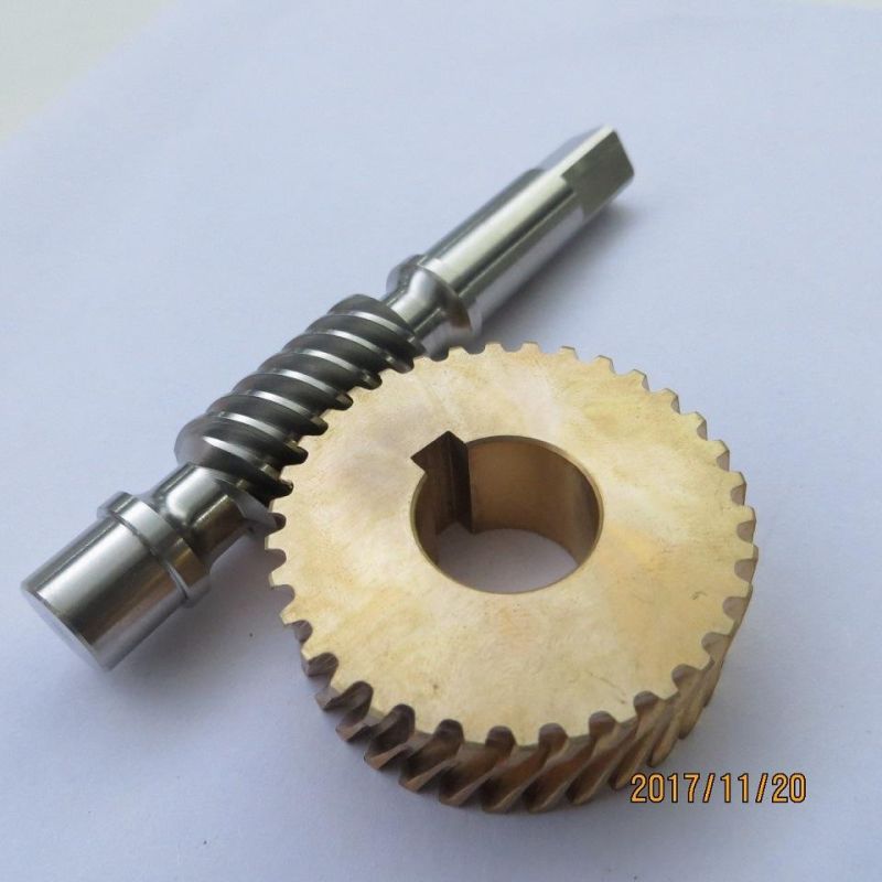 High Quality Brass Worm Gear and Pinion, Brass Worm Wheel