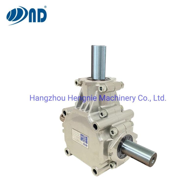 90 Degree Right Angle Steering Gear Agricultural Farming Tractor 540 Pto Bevel Gearboxes for Farm Manual Fertilizer Distributor/Salt Spreader