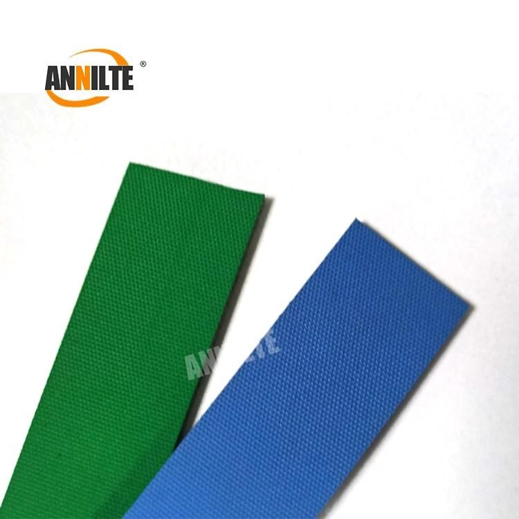 Annilte 2.5mm Thickness Matt Blue and Grey Textile Machine Flat Belt and Rubber Belt Tangential Belt for Machine Conveyor