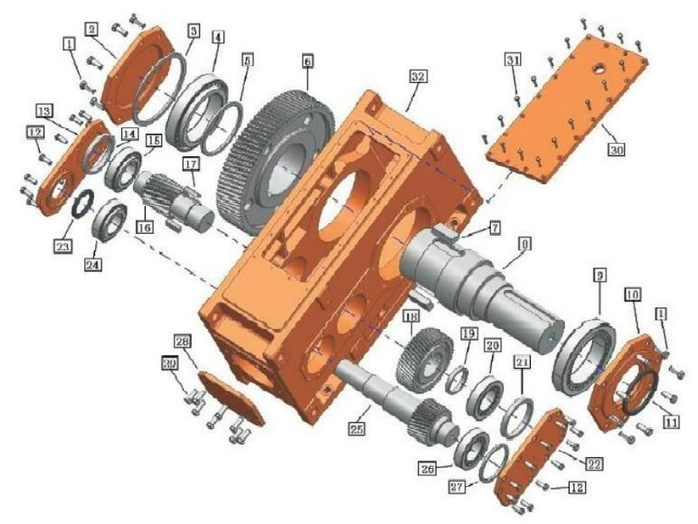 Th Tb Rigid Tooth Flank Gear Units