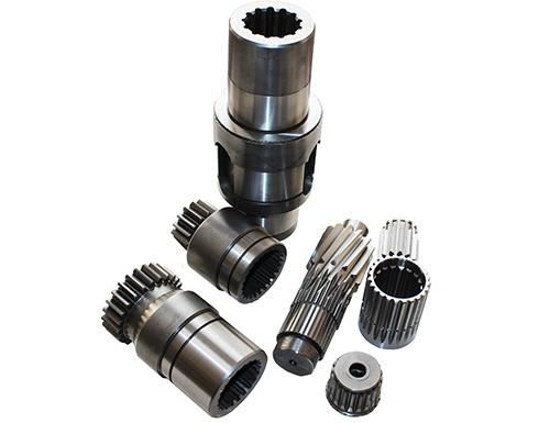 CNC Lathe Machining Gear Shaft