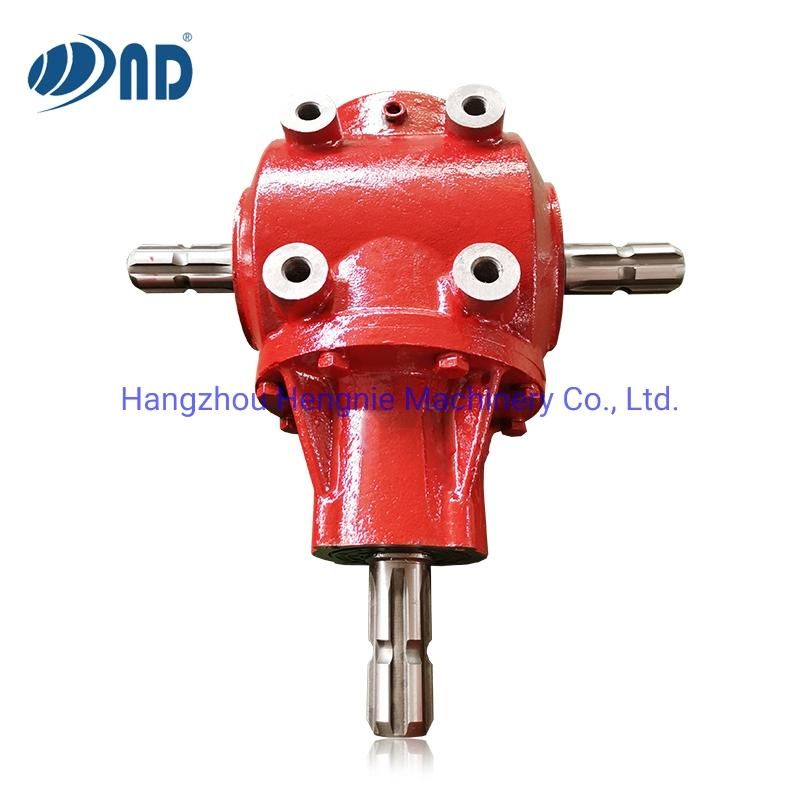 ND Brand Agricultural Gearbox for Agriculture Rotavator Cultipacker Gear Box Pto