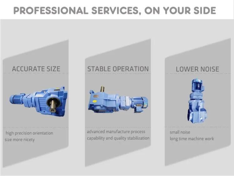 Ka Helical 90 Bevel Gear Box with Hollow Shaft Output