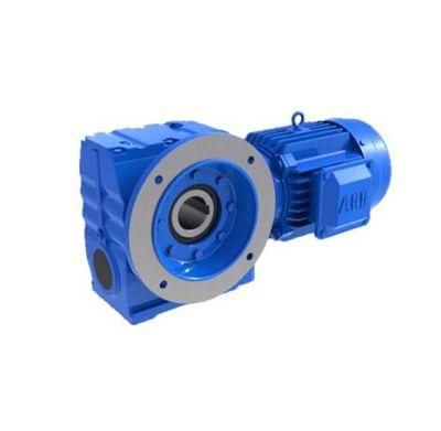 Sf Series Helical Gear Worm Gear Motor with Flange Output