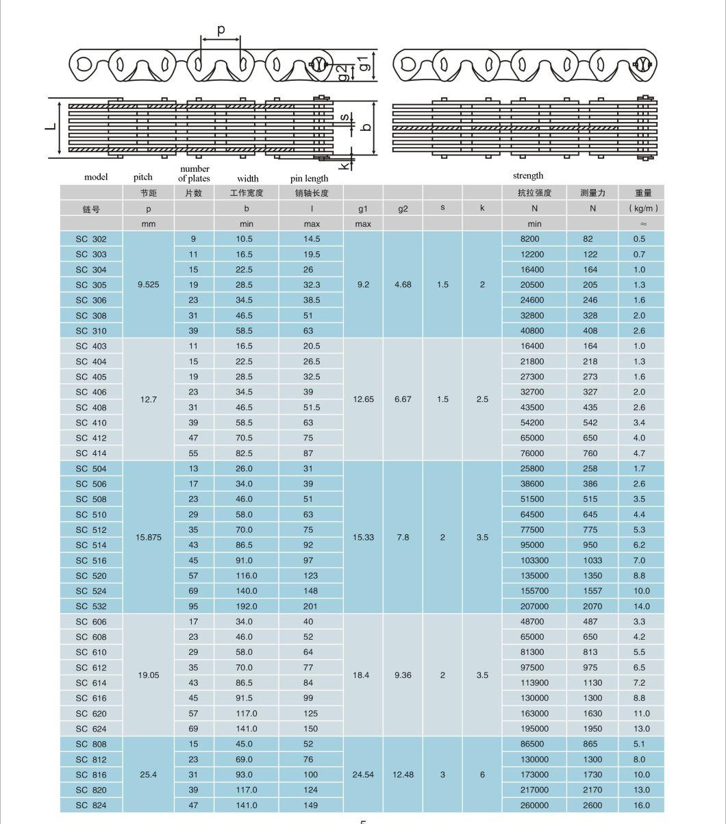 Sc0305-Sg Timing Chain with High Performance